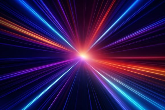 Abstract Neon Starburst Background: The Versatile Design Asset for Modern Digital and Physical Branding
