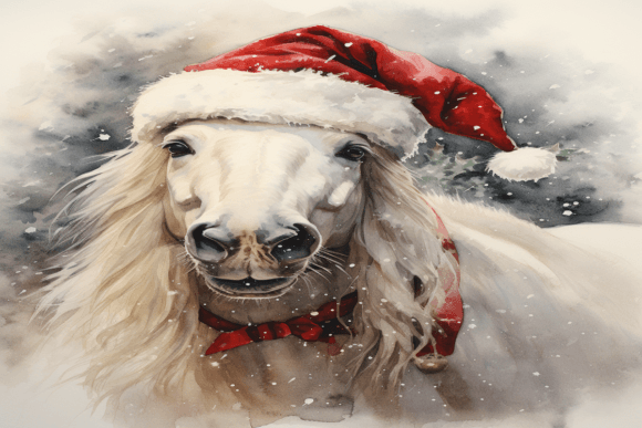 Christmas Horse Background: A Practical Evaluation for Digital Designers and Crafters