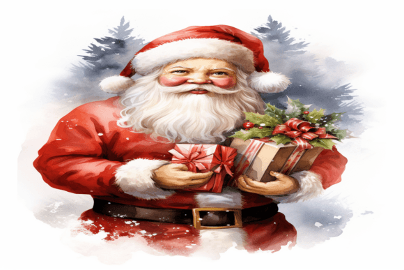 Christmas Santa Claus Background