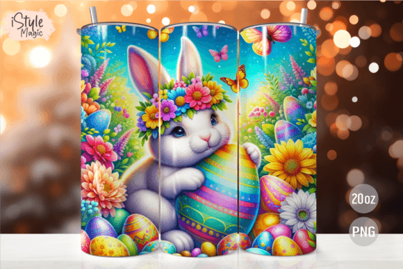 Easter Bunny Tumbler Wrap