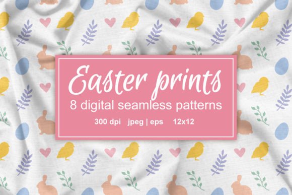 Easter Seamless Patterns Set: Integrating Festive Design into Professional and Personal Workflows