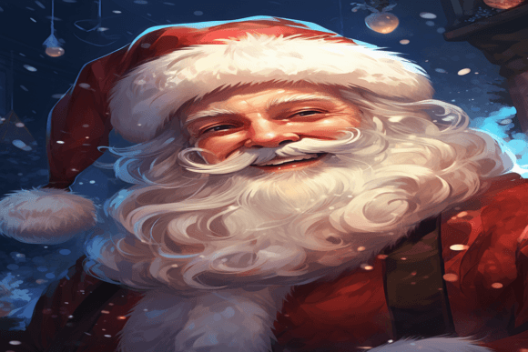 Evaluating the Santa Claus Background Digital Asset