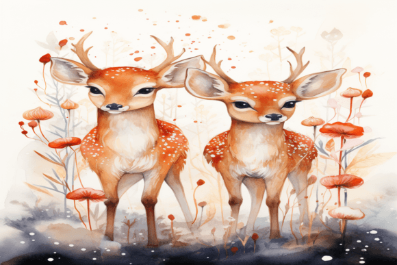 Reindeer Background