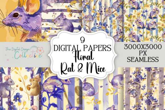 Seamless Mouse Rat Floral Digital Papers: A Practical Guide to Integration and Workflow Efficiency
