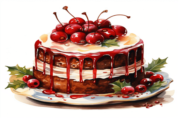 Unleash Creativity: How to Master the Art of Using Watercolor Cake Backgrounds in Your Projects