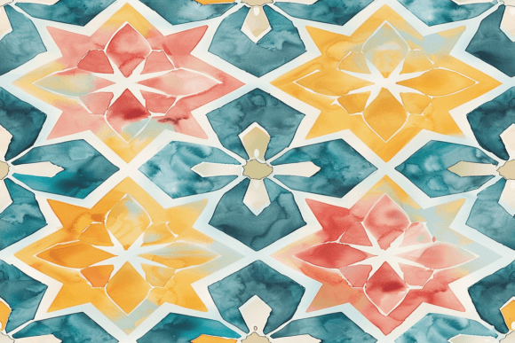 Watercolor Flower Pattern: Elevating Digital and Physical Design with Artistic Texture